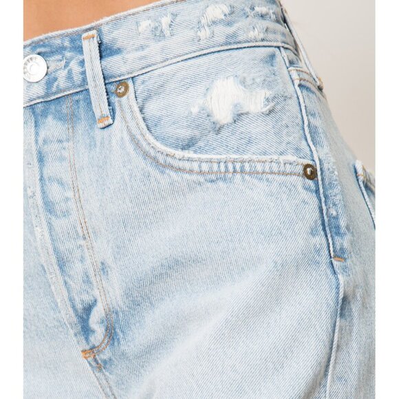 AGOLDE Jaden High Rise Shorts - Picture 5 of 9